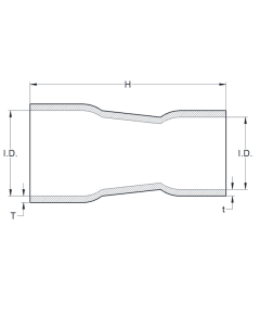 01.50" X 01.25" CR BE 5S 316/L