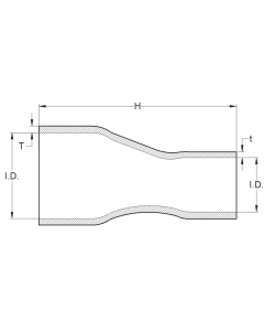 06.00" X 04.00" ER BE 10S 316/L