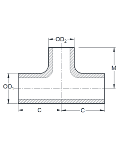 02.00" X 01.00" RT 40S 316/L