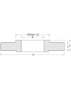 01.50" 300 RF SO 316/L