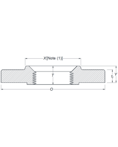 00.75" 300 RF THRD 316/L