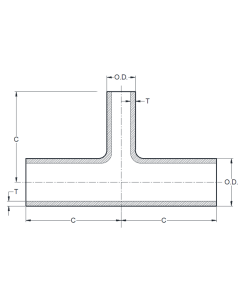 00.75" X 00.50" RT LT 5S 316/L